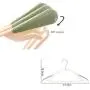 Moor 10pcs/Set Non-Slip Multi-Function Rotatable Cloth Hangers Home Clothes Hanging Windproof Drying Racks (Multi-Color)