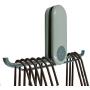Alovexiong Wall Mount Adhesive Clothes Hanger Storage Rack Organizer Hanger Stacker Hanger Store Clothes Hangers Holder Storage Clothes Hangers Storage Stacker Rack Holder Adhesive No Drilling