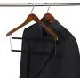 2 Quality Tow-Tone Wooden Suit Hangers with Velvet Pants Bar Smooth Finish Solid Wood Coat Hanger with 360° Swivel Hook - Camisole, Jacket, Pant, Dress Clothes Hangers (Retro, 2) 2 Quality Tow-Tone Wooden Suit Hangers with Velvet Pants Bar Smooth Finish Solid Wood Coat Hanger with 360° Swivel Hook - Camisole, Jacket, Pant, Dress Clothes Hangers (Retro, 2)