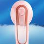 ZZYJYALG Hanging Ironing Machine Plastic Metal Handheld Large Capacity Transparent Water Tank Cotton Cloth Portable Dormitory Clothes Household Bed Linen Curtains High Temperature Ironing Travel (Pink