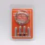 TOPNIKE Self Gripping Sign Hanger, Ceiling Mount,Display Kit Wire Pull Explosion Code Clip, Hanging System Hanger (Polished Chrome, Brass)
