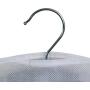 HANGERWORLD 20 White Breathable 21.5inch x 12inch Gusset Shoulder Dust Dirt Protector Storage Clothes Cover Bags