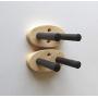 Standard Ukulele Wall Mount Hanger, 2 Pack