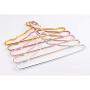 KYCPTNFJ 10 pcs Aluminum Alloy Clothes Hanger Adult Non-Slip Windproof Strong Metal Shirt Trouser Coat Hanger