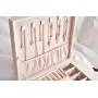 Two Layer Jewelry Organizer Storage Boxes for Girls Women, Pink, Soft Velvet Lining for Storing Rings, Necklaces, Earrings, Bracelet or Watches Two Layer Jewelry Organizer Storage Boxes for Girls Women, Pink, Soft Velvet Lining for Storing Rings, Necklaces, Earrings, Bracelet or Watches