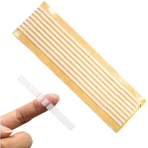 AUEAR, 100 Pcs Clear Non-Slip Rubber Hanger Grips Hanger Strips Adhesive Clothes Hanger Grips AUEAR, 100 Pcs Clear Non-Slip Rubber Hanger Grips Hanger Strips Adhesive Clothes Hanger Grips