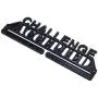Challenge Accepted Running Marathon Sports Medal Display Rack Holder Hanger for Wall - Hang Your Race Medals