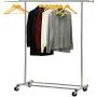 Simple Houseware Heavy Duty Clothing Garment Rack, Chrome Simple Houseware Heavy Duty Clothing Garment Rack, Chrome