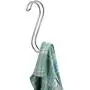 mDesign Metal Wire Over The Rod Hanging Closet Accessory S Hook for Handbags, Belts or Jackets - Snag Free - 8 Pack - Chrome mDesign Metal Wire Over The Rod Hanging Closet Accessory S Hook for Handbags, Belts or Jackets - Snag Free - 8 Pack - Chrome