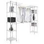 CoziNest Expandable Closet Organizer Free Standing Clothes Hanger Rack Shelves Heavy Duty CoziNest Expandable Closet Organizer Free Standing Clothes Hanger Rack Shelves Heavy Duty