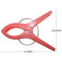 COJOY 8pcs 4.7" Durable Large Beach Towel Clips Plastic Clothespins Clothes Pegs Pins Clothes Hanger Clamp