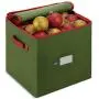 Christmas Ornament Storage Boxes With Lid - Protect and Keeps Safe Up To 64 Holiday Ornaments & Xmas Decorations Accessories, Durable Non-Woven Ornament Storage Container, 3 Christmas Ornament Storage Boxes With Lid - Protect and Keeps Safe Up To 64 Holiday Ornaments & Xmas Decorations Accessories, Durable Non-Woven Ornament Storage Container, 3