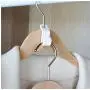 24pcs Creative Mini Clothes Hanger Plastic Home Easy Hook Closet Organizer Storage Rack Holder Hook DIY Clothes Hanger