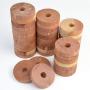 40pcs Aromatic Cedar Blocks Natural Cedar Rings, Red Cedar Wood Rings Cedar Hanger Rings Closet Cedar Blocks Red Hanging Cedar Drawer Block for Hangers Clothes Storage Closets Drawers Moth Protection