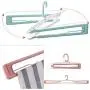 5pcs Random Color Space Saving Coat Clothes Hangers Non Slip Slim-Line Soft Extension Clothing Hotel, Home, etc. Hangers 5pcs Random Color Space Saving Coat Clothes Hangers Non Slip Slim-Line Soft Extension Clothing Hotel, Home, etc. Hangers