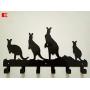 Cartoon Metal Home Wall Decorativefor 6 Hooks Hanger Organizer for Cloth Bag Key