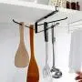 Hot Sale!DEESEE(TM)????????Kitchen Storage Rack Cupboard Hanging Hook Hanger Chest Storage Organizer Holder (White)