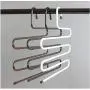 5pcs Random Color 5-Tie S Shape Clothes Hanger Pants Wardrobe Trousers Anti-Slip Storage Rack 5pcs Random Color 5-Tie S Shape Clothes Hanger Pants Wardrobe Trousers Anti-Slip Storage Rack