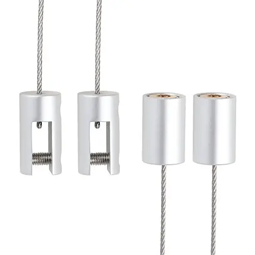 malleable Ceiling Sign Hanger, Display for Large Picture/Billboard/Sign Board/Frame,2 Pack(Silver Aluminum) malleable Ceiling Sign Hanger, Display for Large Picture/Billboard/Sign Board/Frame,2 Pack(Silver Aluminum)