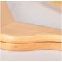 5pcs Solid Wood Hanger Non-Slip Hangers Clothes Hangers Shirts Sweaters Dress Hanger Drying Rack for Home