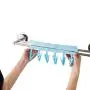 Doyofa Portable Folding Cloth Hanger Travel Cloth Rack With 6 Clothespins Doyofa Portable Folding Cloth Hanger Travel Cloth Rack With 6 Clothespins