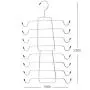 Magicool Cami Hanger Space Saving Hangers Closet Organizer for Tank Top, Cami, Bra, Pajamas, Strappy Dress,Bathing Suit