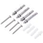 GJH One Wall Mounted Drying Rack Stainless Expandable Clothes Hanger Towel Laundry Room