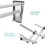 Tangkula Wall Mounted Laundry Drying Rack, Stainless Steel 8 Rods Collapsible Drying Rack, Home Folding Drying Rack, Expandable Wall Mount Laundry Clothes Drying Rack, 34"x24.5"x8.5", 60lb Capacity Tangkula Wall Mounted Laundry Drying Rack, Stainless Steel 8 Rods Collapsible Drying Rack, Home Folding Drying Rack, Expandable Wall Mount Laundry Clothes Drying Rack, 34"x24.5"x8.5", 60lb Capacity