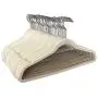 Jeronic 50 Pack Beige Velvet Hangers Clothes Hangers Velvet Hanger Clothing Hangers Clothes Hanger Suit Hanger Ultra Thin No Slip for Shirts, Suit Jeronic 50 Pack Beige Velvet Hangers Clothes Hangers Velvet Hanger Clothing Hangers Clothes Hanger Suit Hanger Ultra Thin No Slip for Shirts, Suit