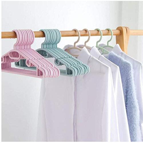 10pcs Random Color Hangers Clothes Pegs Wire Anti-Skid Clothing Drying Rack Adult Kids Coat Scraf Bra Bathroom Outdoor Drying Rack