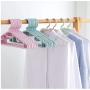 10pcs Random Color Hangers Clothes Pegs Wire Anti-Skid Clothing Drying Rack Adult Kids Coat Scraf Bra Bathroom Outdoor Drying Rack