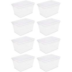 Sterilite 58 Qt Storage Boxes 8pcs