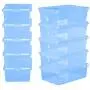 IRIS 6 Quart Modular Storage Box, 18 Pack, Blue IRIS 6 Quart Modular Storage Box, 18 Pack, Blue