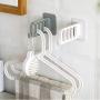 HJYPYJ Magic Hanger,180?? Rotate Magical Hangers,Easy Storage PVC Trouser Hangers,Space-Saving Organizer Hangers, Strong Bearing Capacity/Gray / 10 pcs