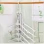 Candora Magic Clothes Hanger Telescopic Multi-Function Folding Drying Rack Saves Space Candora Magic Clothes Hanger Telescopic Multi-Function Folding Drying Rack Saves Space