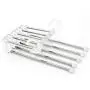 5pcs Random Color Fashion 5 in 1 Pant Rack Shelves Stainless Steel Clothes Hangers Multi-Functional Wardrobe Magic Hanger Decoration 5pcs Random Color Fashion 5 in 1 Pant Rack Shelves Stainless Steel Clothes Hangers Multi-Functional Wardrobe Magic Hanger Decoration
