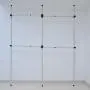 Generic me Clos US hes Hangers Garment Rack rs She Adjustable Home Closet hes Han Organizers Clothes Home Close Hangers Shelves stable