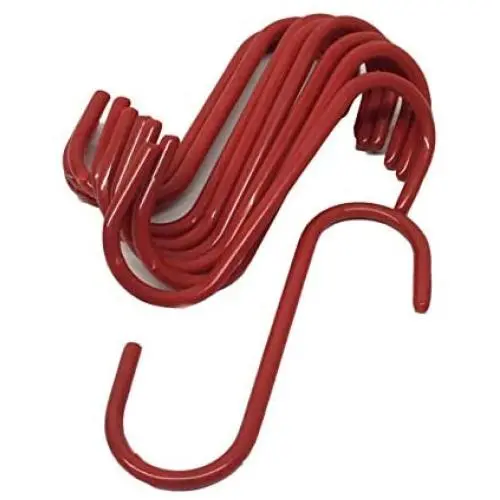 10 Pc Utility Hook Set, S Shape 10 Pc Utility Hook Set, S Shape