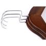 5pcs/lot 32cm Childrens Solid Wood Anti-Skid Hanger Wooden Vintage Baby Clothes Hanger