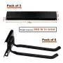 Ski Wall Mount Storage Rack Home & Garage Snowboard Adjustable Heavy Duty Tools Hanger with 6 Hooks Ski Wall Mount Storage Rack Home & Garage Snowboard Adjustable Heavy Duty Tools Hanger with 6 Hooks