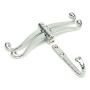 Zinc Alloy Bathroom Dragonfly Wall Hook Clothes Hanger Hat Towel Holder