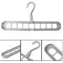 10pcs Random Color 3D Space Saving Magic Clothes Hanger with Hook Cabinet Organizer 360 Rotation Clothes Hanger Decoration 10pcs Random Color 3D Space Saving Magic Clothes Hanger with Hook Cabinet Organizer 360 Rotation Clothes Hanger Decoration
