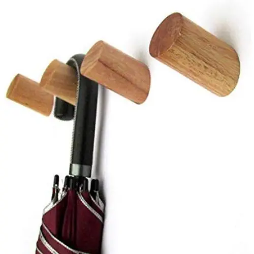 Coat Hooks Natural Wooden Coat Hangers Pack of 4 Wall Mounted Wall Hooks Hat Organizer Clothes Rack(Beech Wood, 2.4 inch) Coat Hooks Natural Wooden Coat Hangers Pack of 4 Wall Mounted Wall Hooks Hat Organizer Clothes Rack(Beech Wood, 2.4 inch)