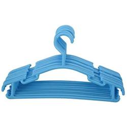 KYCPTNFJ Multi-Functional Portable Clothes Hangers 10 Pieces Clothes Hangers Blue