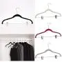 10 Pack with Clips Multifunction Velvet Drying Rack Garment Suit Non-Slip Closet Clothes Hangers Laundry Wardrobe Organizer Random Color 10 Pack with Clips Multifunction Velvet Drying Rack Garment Suit Non-Slip Closet Clothes Hangers Laundry Wardrobe Organizer Random Color