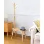 Angels home Solid Wood Creative Coat Rack Floor Hanger Porch Change Shoes Stool Clothes Rack Multifunctional Bedroom Floor Hanger Angels home Solid Wood Creative Coat Rack Floor Hanger Porch Change Shoes Stool Clothes Rack Multifunctional Bedroom Floor Hanger