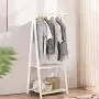 TD Garment Rack Cloth Rack Stand Coat Hanger for Jacket, Umbrella, Clothes, Hats, Scarf Bag Rack (Color : White) TD Garment Rack Cloth Rack Stand Coat Hanger for Jacket, Umbrella, Clothes, Hats, Scarf Bag Rack (Color : White)