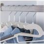 10PC Clothes Hangers Non-Slip Hanger for Pants Dress Jacket Underwear Shirt Clothes Holder Closet Organizer Drying Rack