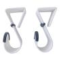 TidyHouse Space Saver Over Door Hook Hanger Rack Set - Organise Bedroom, Bathroom, Closets - Hang Shirts, Coats, Towels, Robes, Hats (Standard Version)