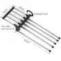 5pcs Random Color Portable 5-in-1 Clothes Hanger Clothing Organizer Multi-Function Stainless Steel Pants Hanger Holder Rack Hangers for Clothes 5pcs Random Color Portable 5-in-1 Clothes Hanger Clothing Organizer Multi-Function Stainless Steel Pants Hanger Holder Rack Hangers for Clothes